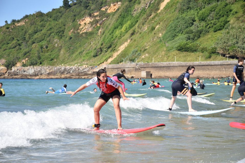 Surfen in San Sebastian Lacunza